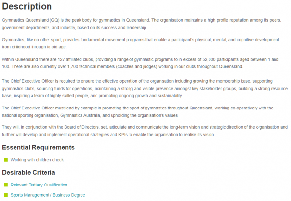 Chief Executive Officer