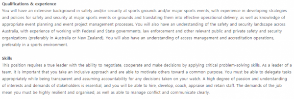 FIFA, head of safety-1