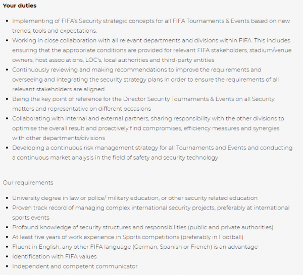 Safety &amp; Security Manager