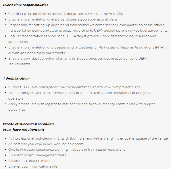 rrivals &amp; Departures Operations Coordinator